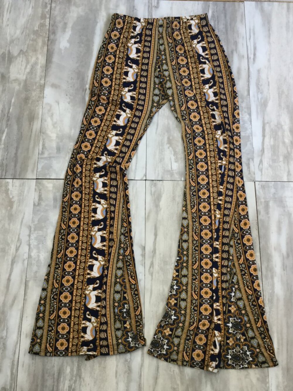 Tovia Elephant Print Pant s